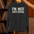 I'm Not Anti-Social I Introvert Unisex Hoodie