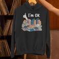 I'm OK Books Pile Books Stack Bibliophile Bookisk Unisex Hoodie I'm OK Books Pile Books Stack Bibliophile Bookisk Unisex Hoodie
