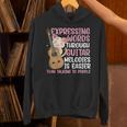 Introvert Guitarist Expressing Words Through Guitar Melody Unisex Hoodie Introvert Guitarist Expressing Words Through Guitar Melody Unisex Hoodie