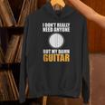 Introvert Guitarist Only Need Guitar Enjoy Acoustic Music Unisex Hoodie
