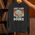 Just A Boy Who Loves Books Reading Bookworm Boys Kids Unisex Hoodie Just A Boy Who Loves Books Reading Bookworm Boys Kids Unisex Hoodie
