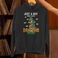 Just a Boy Who Loves Dragons And Books Reading Dragon Unisex Hoodie