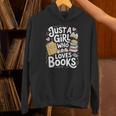 Just a Girl Who Loves Books Bookish Readers Book Lover Girls Unisex Hoodie
