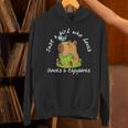 Just a Girl Who Loves Books And Capybaras Unisex Hoodie