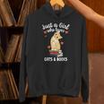 Just a Girl Who Loves Cats And Books Reading Cat & Bookworm Unisex Hoodie Just a Girl Who Loves Cats And Books Reading Cat & Bookworm Unisex Hoodie