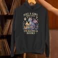 Just a Girl Who Loves Cute Dragons And Books Unisex Hoodie