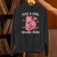 Just A Girl Who Loves Dragons And Books Dragon Reading Lover Unisex Hoodie Just A Girl Who Loves Dragons And Books Dragon Reading Lover Unisex Hoodie