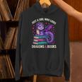 Just a Girl Who Loves Dragons And Books Reading Unisex Hoodie