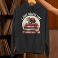 I Just Really Like Turtles And Books OK Turtle Reading Unisex Hoodie