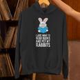 I Just Want To Read Books And Pet My Rabbit Unisex Hoodie I Just Want To Read Books And Pet My Rabbit Unisex Hoodie