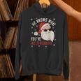 He Knows What You'Ve Been Reading Book Lover Women Santa Unisex Hoodie He Knows What You'Ve Been Reading Book Lover Women Santa Unisex Hoodie