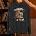 Librarians Do It By The Book Librarian Unisex Hoodie