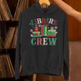 Library Crew Book Lovers Reader Teacher Librarian Christmas Unisex Hoodie