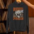 Library Halloween Book Lover Ghost With Books Unisex Hoodie