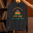 My Life Essentials Are Cat And Books Unisex Hoodie My Life Essentials Are Cat And Books Unisex Hoodie