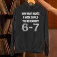 How Many Nights A Week Reading 6-7 67 Teacher Student Books Unisex Hoodie How Many Nights A Week Reading 6-7 67 Teacher Student Books Unisex Hoodie