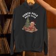 North Pole Book Club Gingerbread Christmas Reading Unisex Hoodie