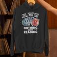 Nothing Beats Reading Rock Paper Scissors Book Lover Unisex Hoodie