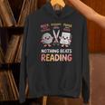 Nothing Goes Beyond Reading Rock Paper Scissors Book Unisex Hoodie