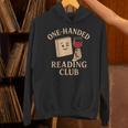One-Handed Reading Club Smutty Book Lover Unisex Hoodie