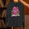 Orchids Flowers Book Floral Unisex Hoodie