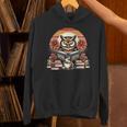 Owl Reading Books Book Library Bookworm Unisex Hoodie