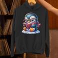 Penguin Reading a Book Animal Unisex Hoodie