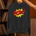 POW -Adults Kids Comic Book Cartoon Pop Art Novelty Sarcastic Unisex Hoodie
