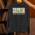 Preppy 100 Days Of School Goose Coffee Books Teacher Life Unisex Hoodie Preppy 100 Days Of School Goose Coffee Books Teacher Life Unisex Hoodie