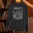 Protect Public Libraries Support Local Librarian Book Lover Unisex Hoodie