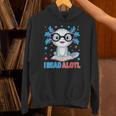 I Read Alotl Cute Axolotl Reading Book Lover Unisex Hoodie
