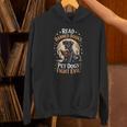 Read Banned Books PET DOGS FIGHT EVIL Read Books Reading Unisex Hoodie