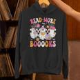 Read More Books Ghosts Reading Book Teacher Halloween Unisex Hoodie Read More Books Ghosts Reading Book Teacher Halloween Unisex Hoodie