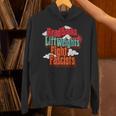 Read Books Lift Weights Fight Fascists Reading No Kings Unisex Hoodie