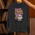 Read S'More Books Camping Outdoors Travel Campfire Smores Unisex Hoodie