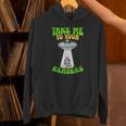 Take Me To Your Readers Alien Book Reading Bookaholic Unisex Hoodie