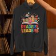 Readers Are Leaders Motivational Reading Book Quote Unisex Hoodie