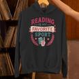 Reading Is My Favorite Sport Book Lover Keepsake For Women Unisex Hoodie