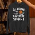 Reading Is My Favorite Sport Reading Book Lover Reader Unisex Hoodie Reading Is My Favorite Sport Reading Book Lover Reader Unisex Hoodie