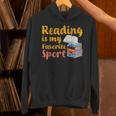 Reading Is My Favorite Sport Book Lovers Unisex Hoodie Reading Is My Favorite Sport Book Lovers Unisex Hoodie