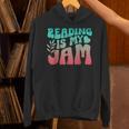 Reading Is My Jam Book Lover Bookworm Teacher Library Reader Unisex Hoodie Reading Is My Jam Book Lover Bookworm Teacher Library Reader Unisex Hoodie