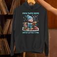 Reading Snow So Many Books Christmas Snow Little Time Unisex Hoodie