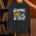 Reading Is Out Of This World Space Book Lover Kids Unisex Hoodie Reading Is Out Of This World Space Book Lover Kids Unisex Hoodie