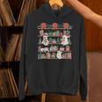 Retro Ghost Reading Book Teacher Librarian Bookish Christmas Unisex Hoodie Retro Ghost Reading Book Teacher Librarian Bookish Christmas Unisex Hoodie