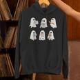 Retro Ghost Reading Books Halloween Bookish Ghost Bookworm Unisex Hoodie Retro Ghost Reading Books Halloween Bookish Ghost Bookworm Unisex Hoodie