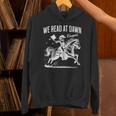 Retro We Read At Dawn Cowgirl Western Librarian Book Lover Unisex Hoodie Retro We Read At Dawn Cowgirl Western Librarian Book Lover Unisex Hoodie
