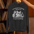 Retro I Stay Home I Read Books I Pet My Cat I Regret Nothing Unisex Hoodie Retro I Stay Home I Read Books I Pet My Cat I Regret Nothing Unisex Hoodie