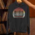 Retro Vintage Bookworm Library Shirt Book Lover Unisex Hoodie