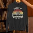 Retro Vintage I Closed My Book To Be Here Reading Teacher Unisex Hoodie
