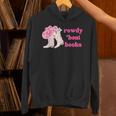 Rowdy 'Bout Books Cowboy Lovers Unisex Hoodie
